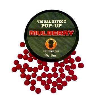 Бойли POP-UP Visual Effect Mulberry (Шовковиця) d.8mm 132 фото